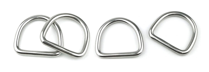 wire formed welded d-ring